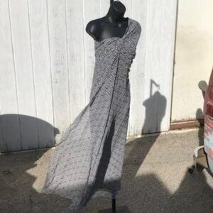 BLACK & OFF WHITE Polka Dot Pattern 98 inch Long x 62 inch wide Joann Fabrics